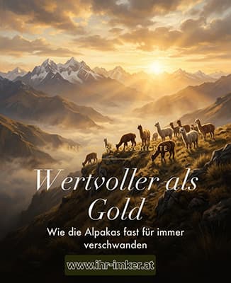 Wertvoller als Gold – wie die Alpakas fast für immer verschwanden